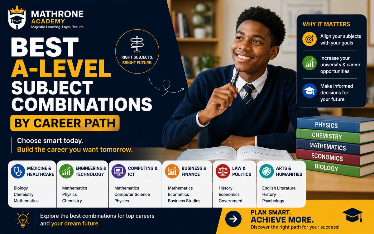 Best A-Level Subject Combinations by Career Path