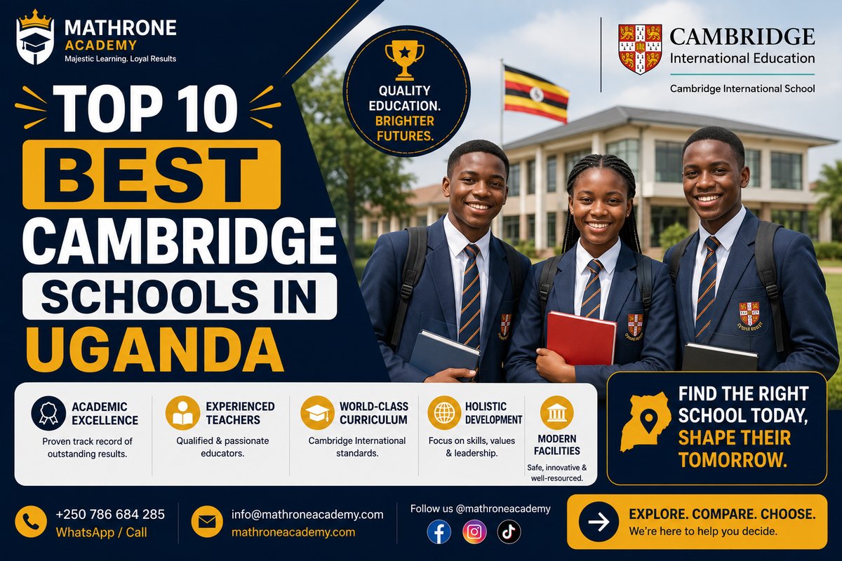 Top 10 Best Cambridge Schools in Uganda (2026)