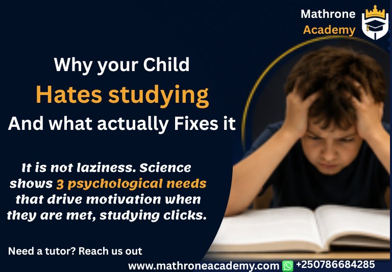 Why Your Child Hates Studying, and What Actually Fixes It
