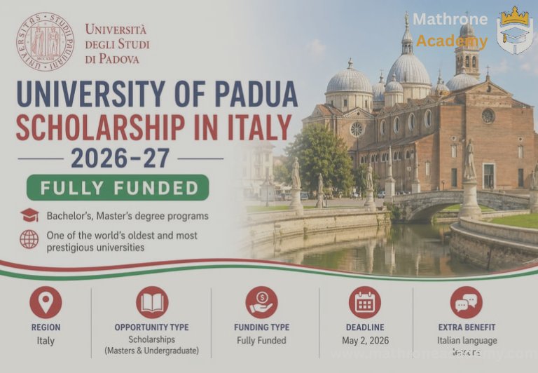University of Padua International Excellence Scholarship
