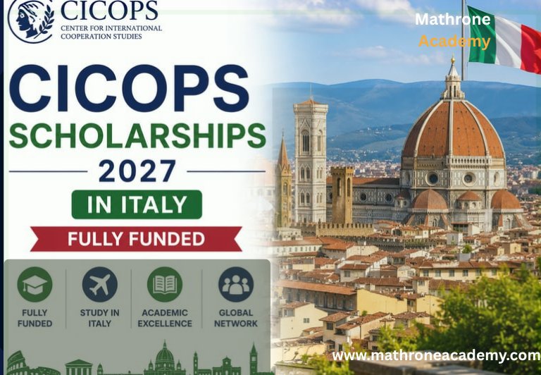 CICOPS Scholarships 2027 at the University of Pavia, Italy