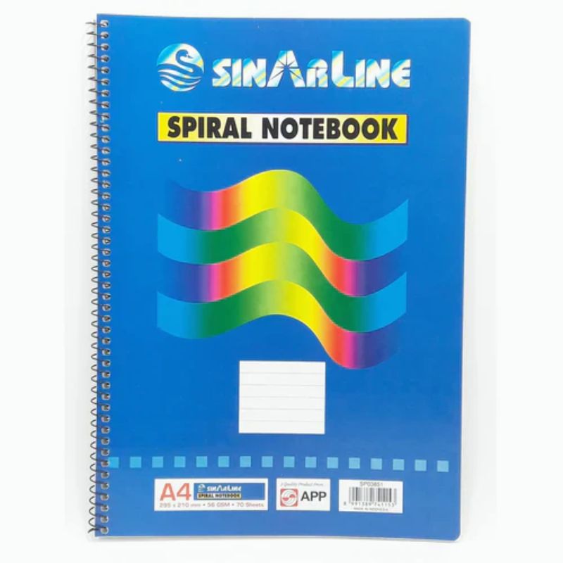 SNARLINE  A4 NOTEBOOK