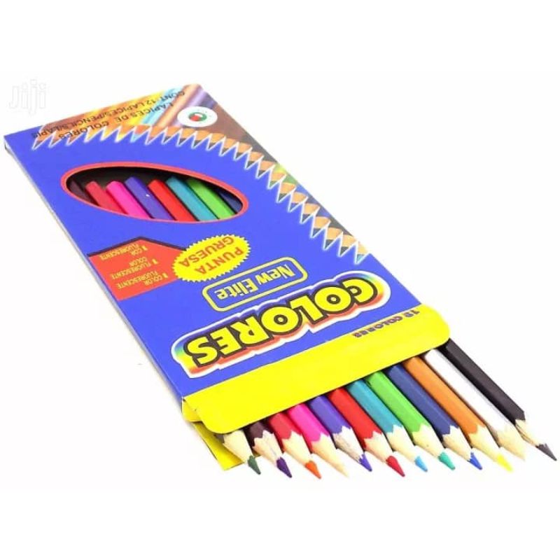 COLOURED PENCILS LONG